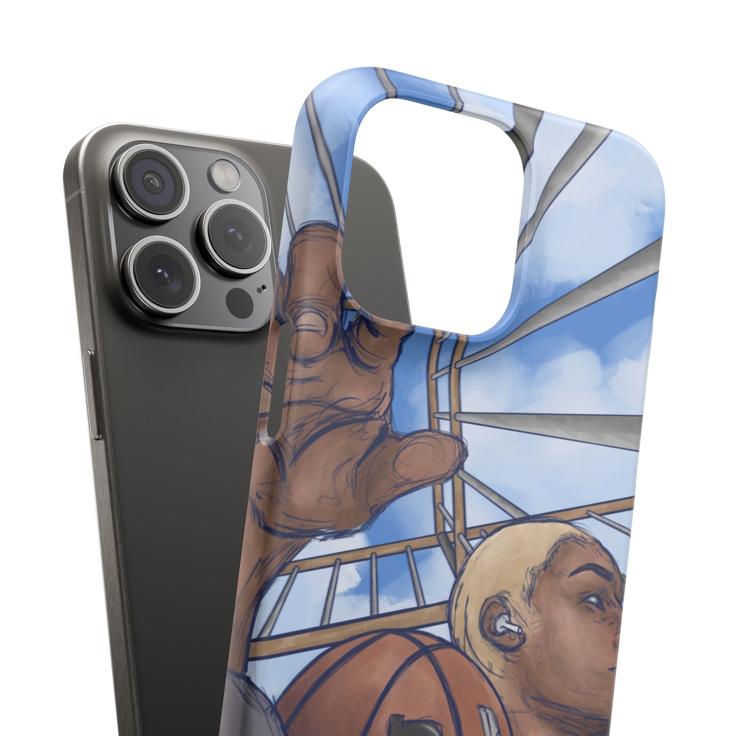 "Courtside Vibes" - natis_art_