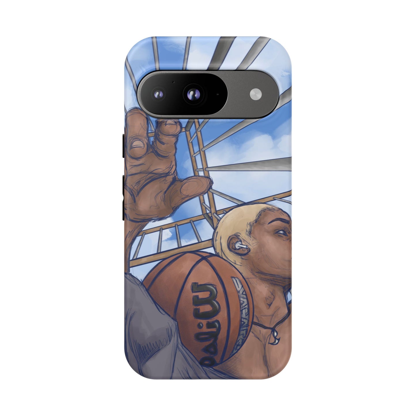 "Courtside Vibes" - natis_art_