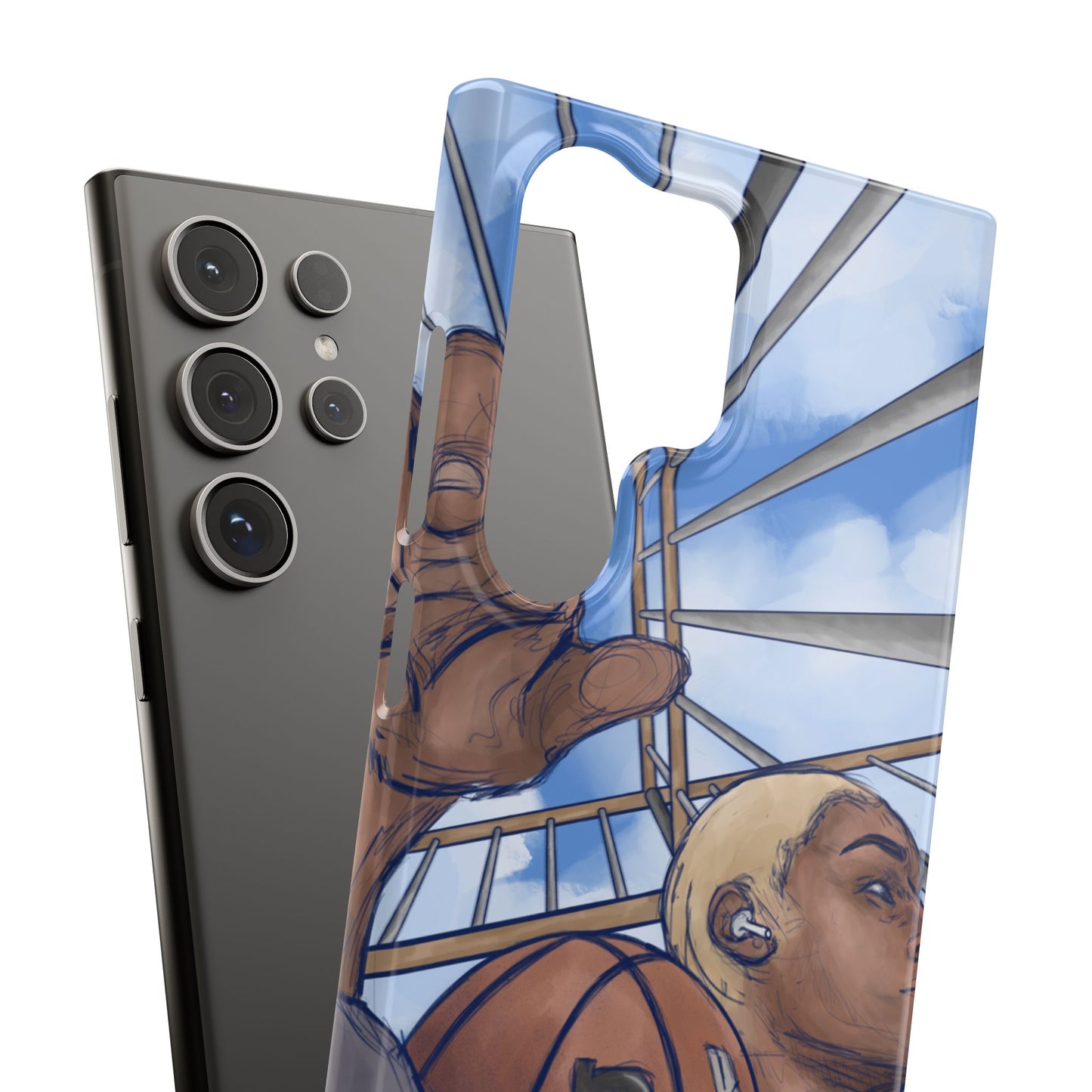 "Courtside Vibes" - natis_art_