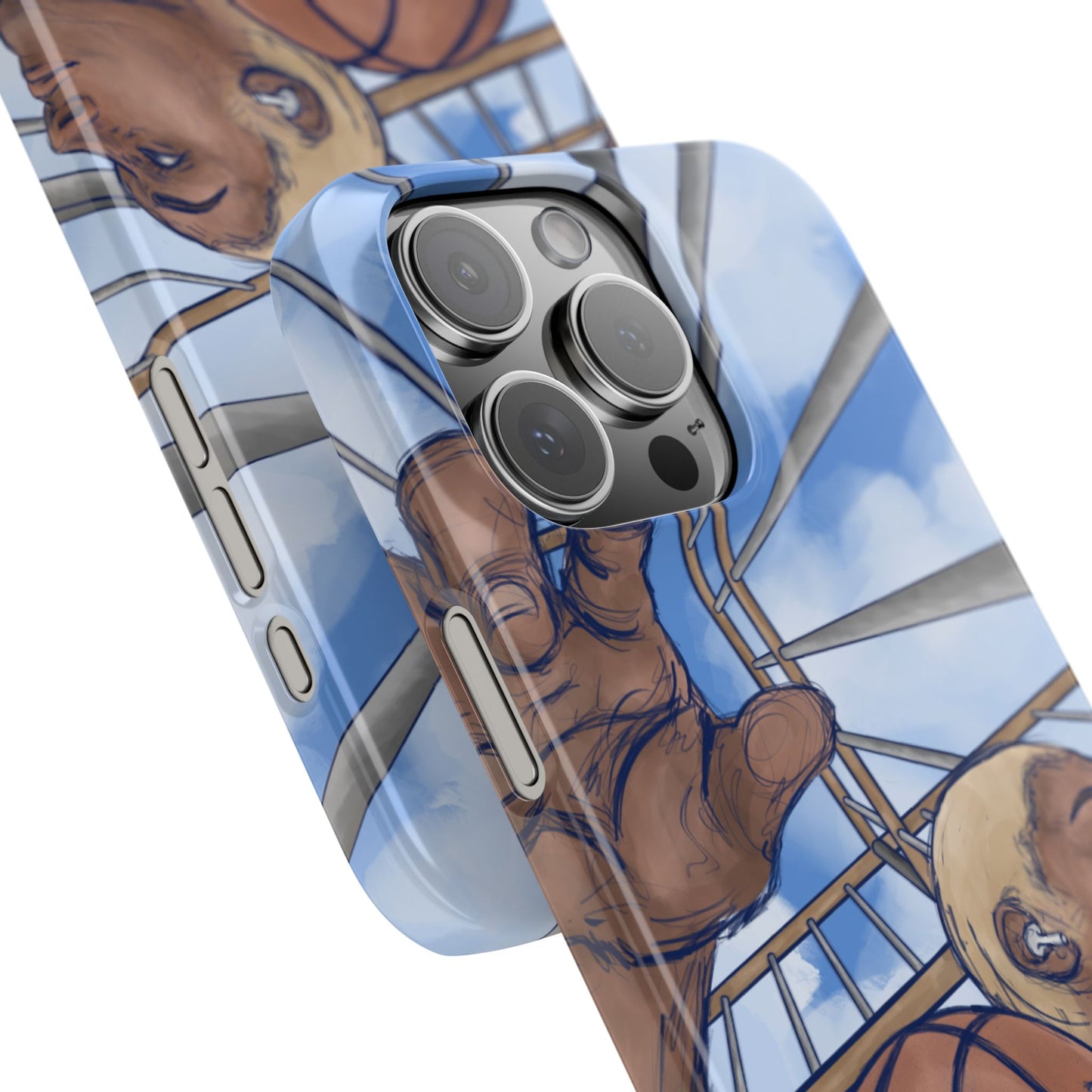 "Courtside Vibes" - natis_art_