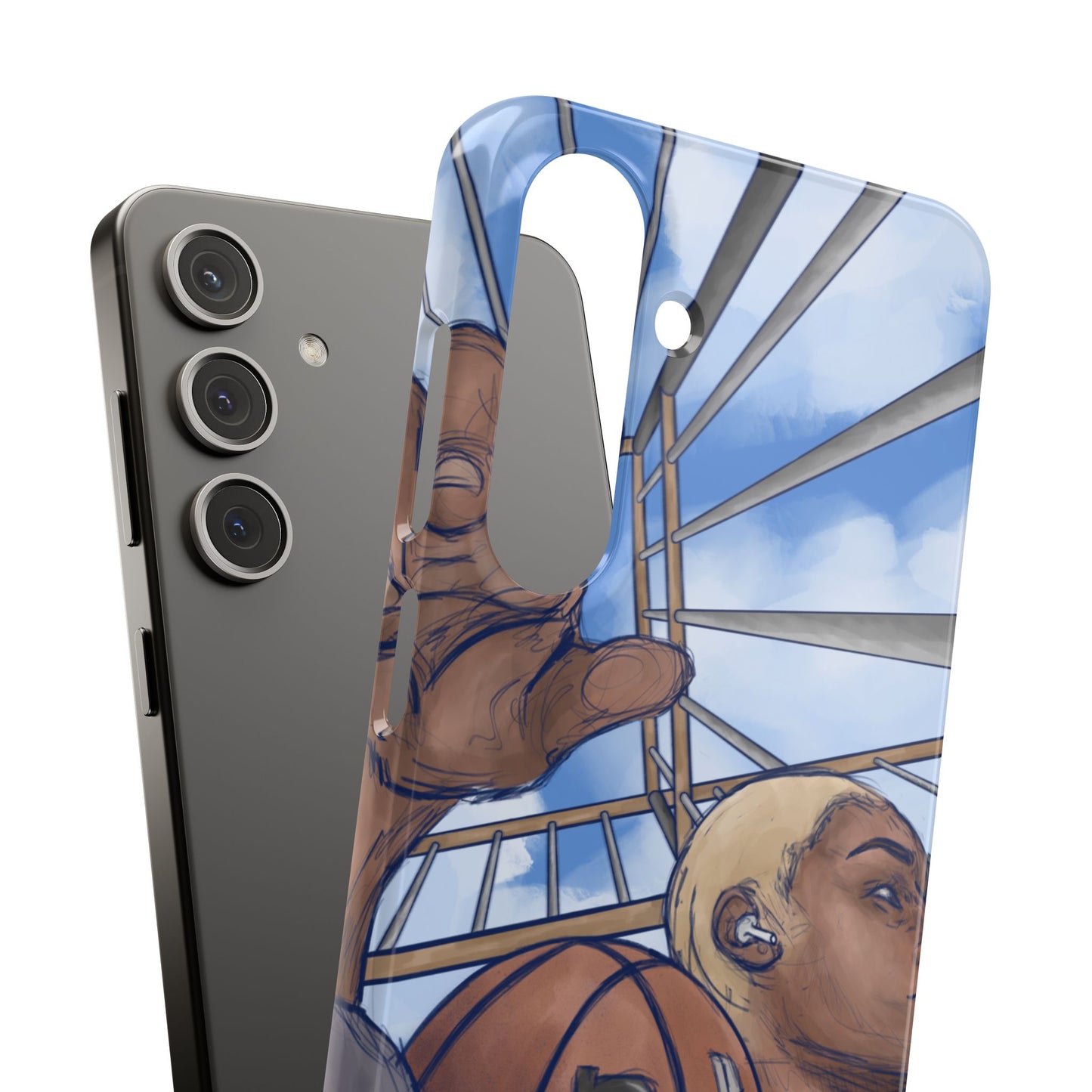 "Courtside Vibes" - natis_art_