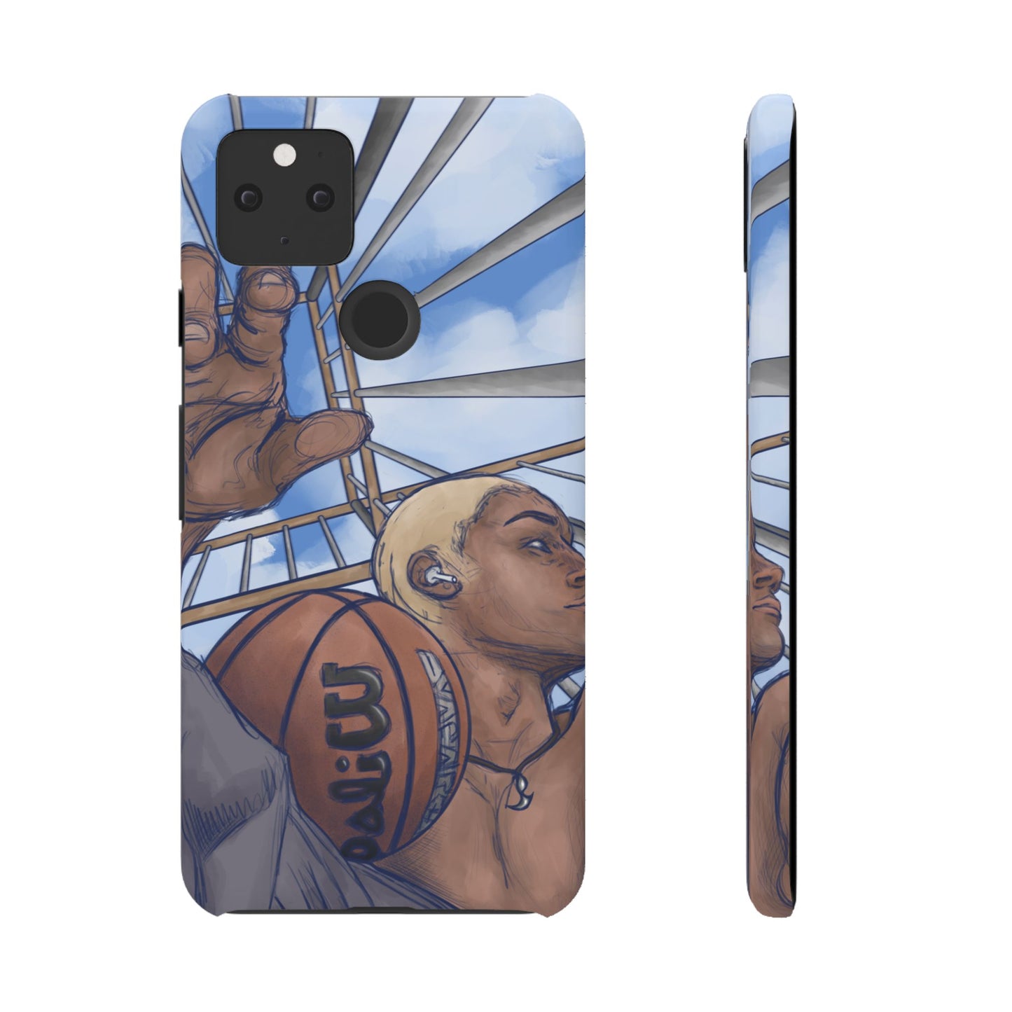 "Courtside Vibes" - natis_art_