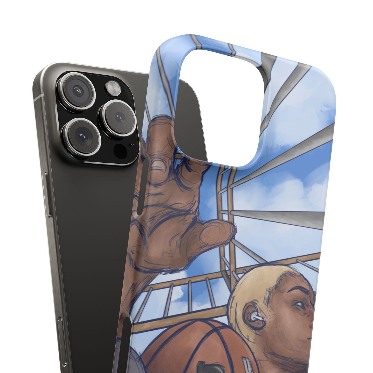 "Courtside Vibes" - natis_art_