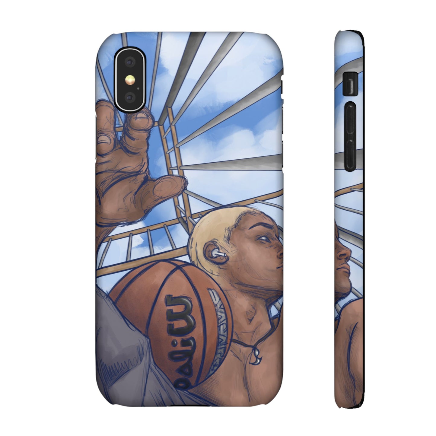 "Courtside Vibes" - natis_art_