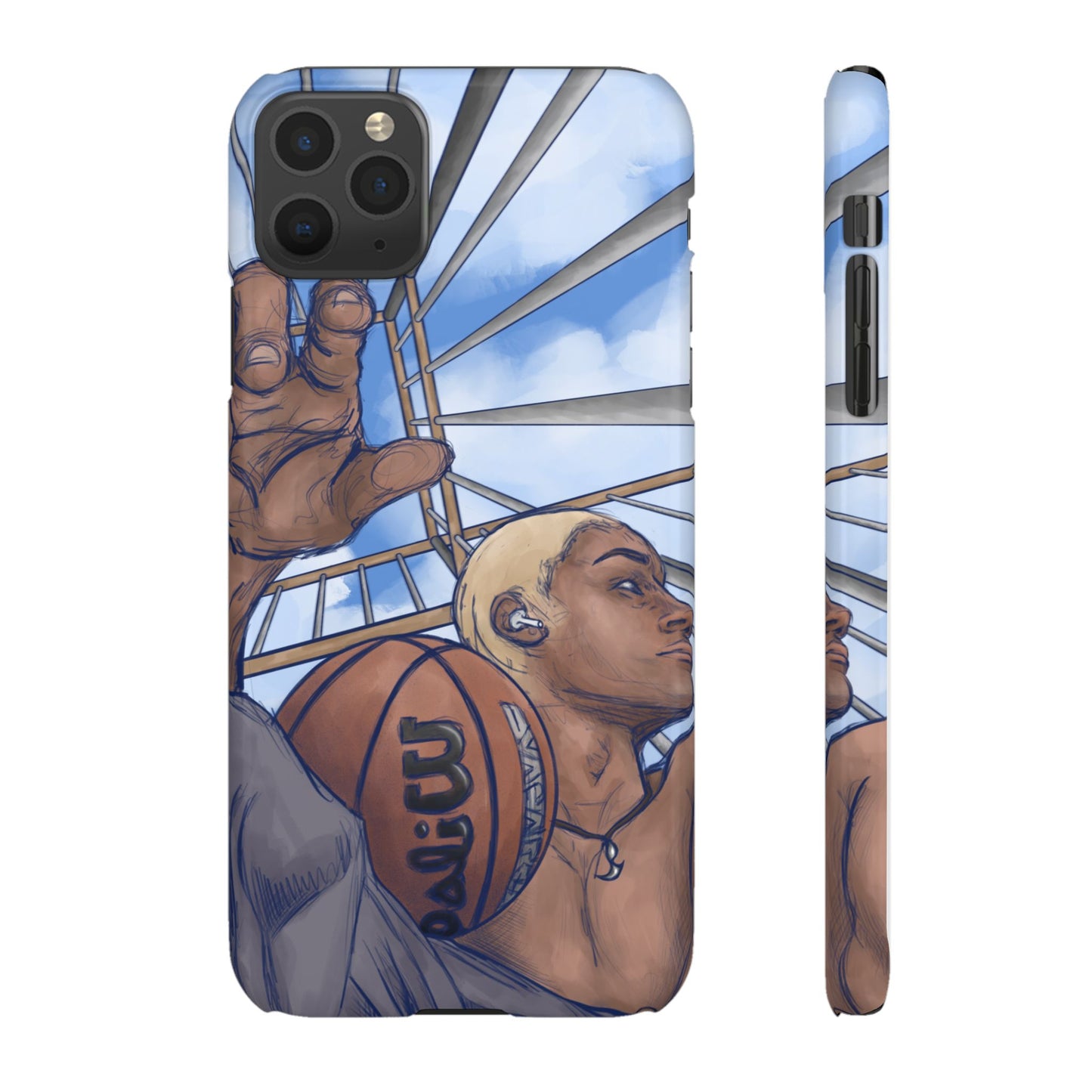 "Courtside Vibes" - natis_art_