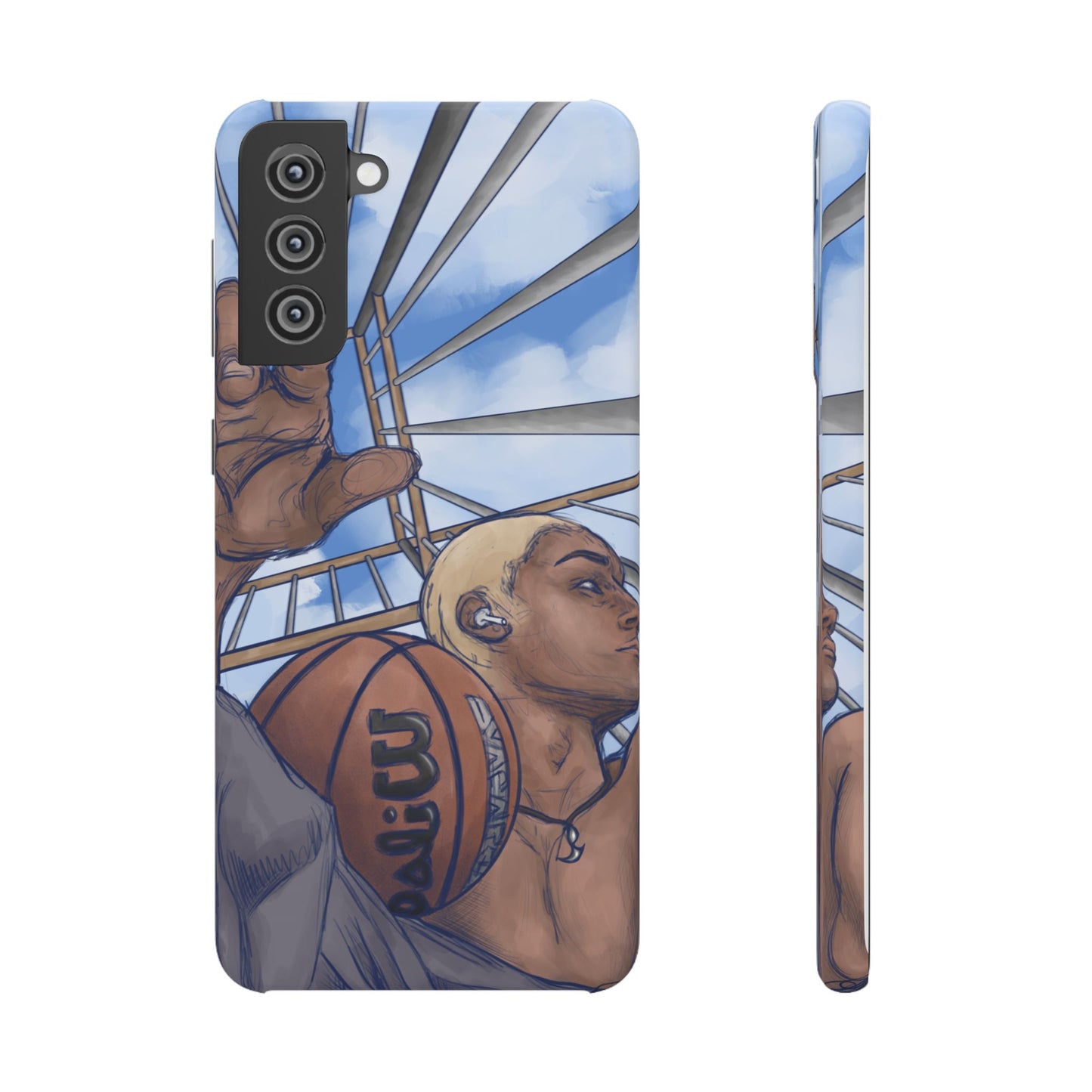 "Courtside Vibes" - natis_art_