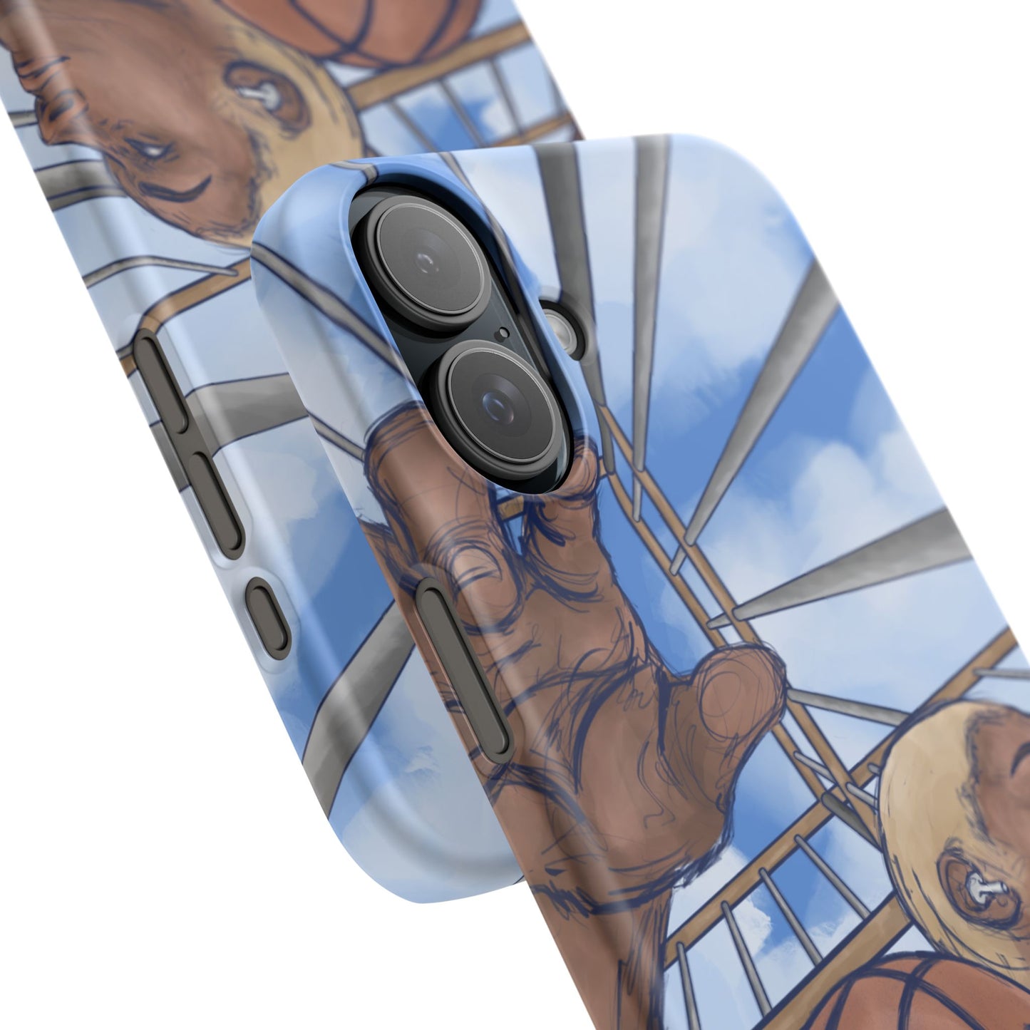 "Courtside Vibes" - natis_art_