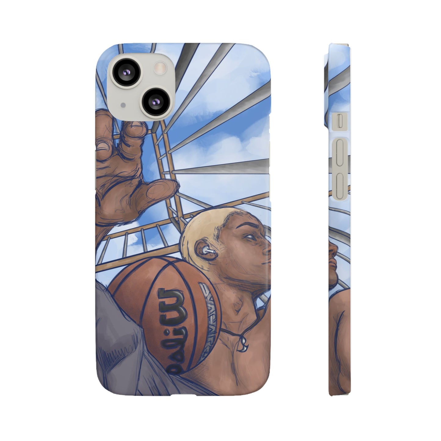 "Courtside Vibes" - natis_art_