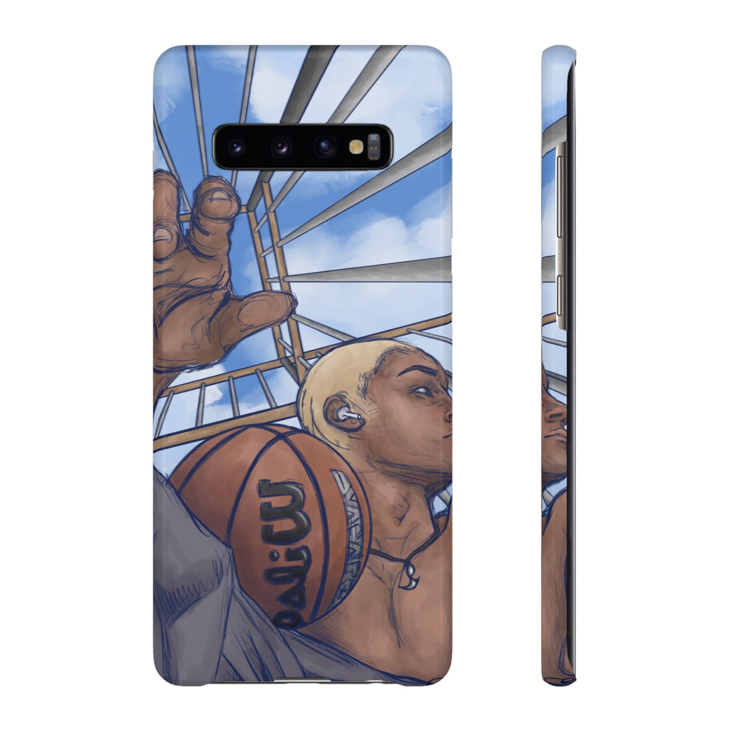 "Courtside Vibes" - natis_art_