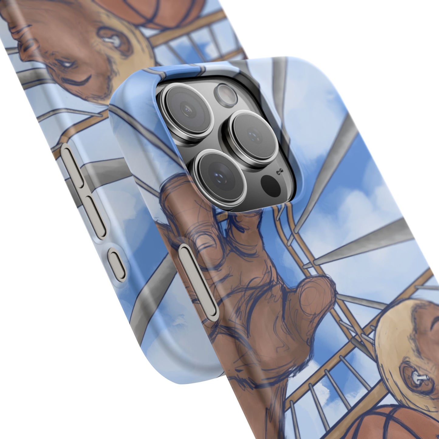 "Courtside Vibes" - natis_art_