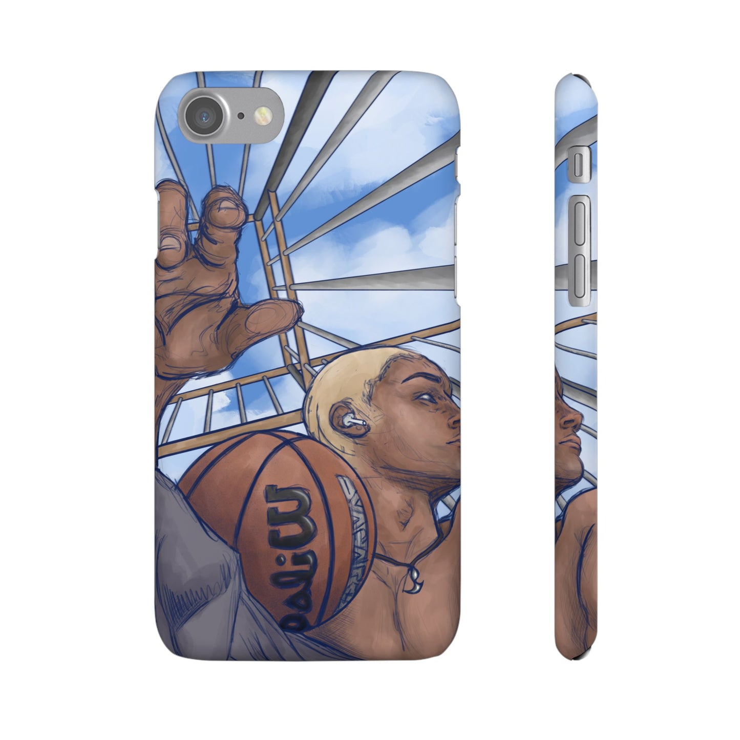 "Courtside Vibes" - natis_art_