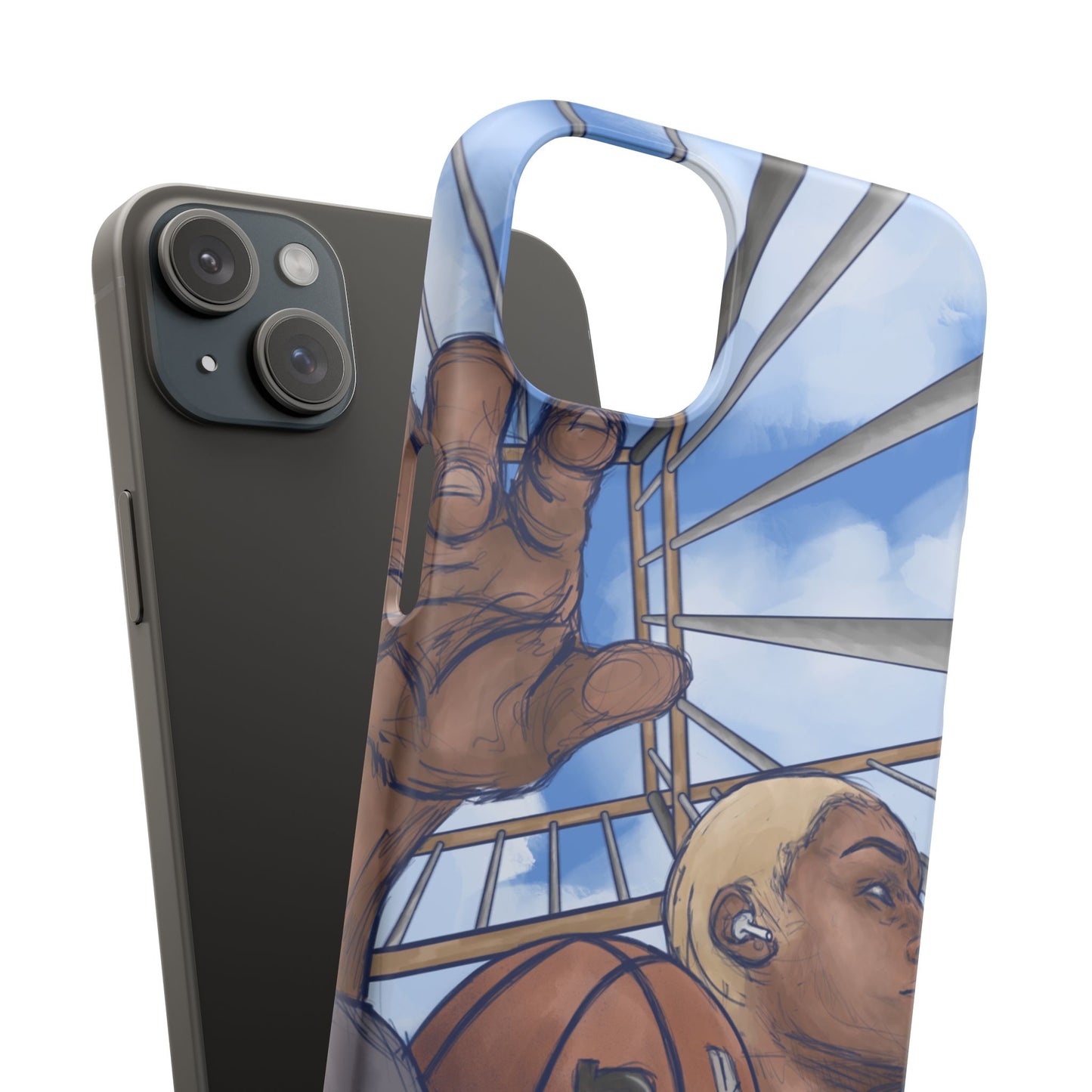 "Courtside Vibes" - natis_art_