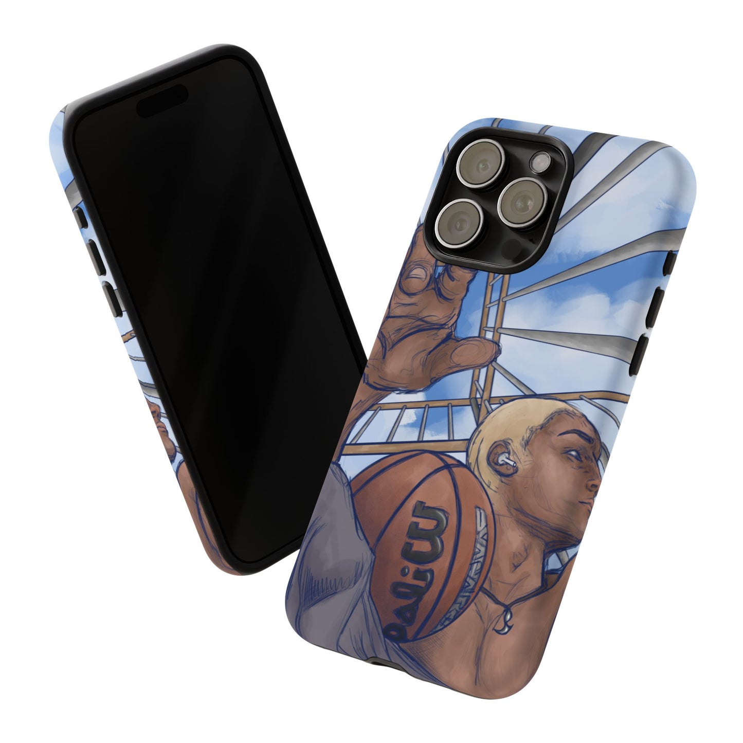 "Courtside Vibes" - natis_art_