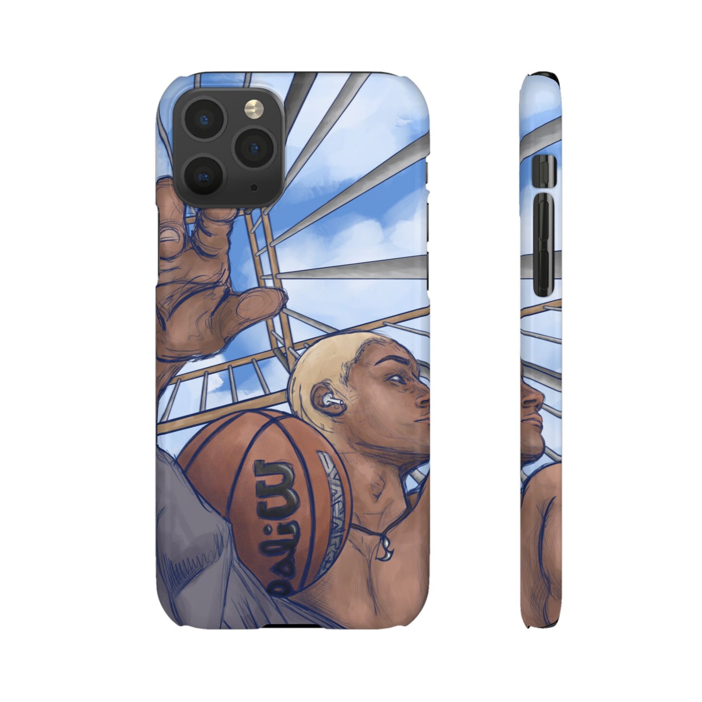 "Courtside Vibes" - natis_art_