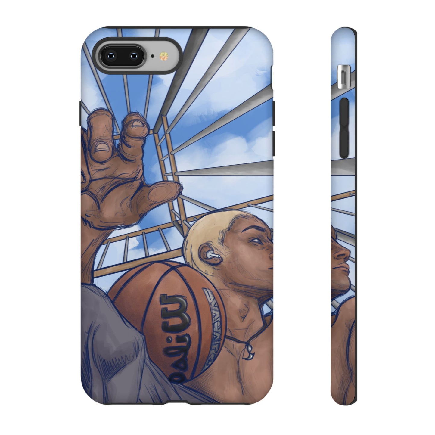 "Courtside Vibes" - natis_art_
